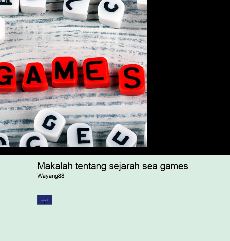 makalah tentang sejarah sea games